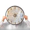 Light Luxury Shell Wall Clock Modern Minimalist Hanging Clock Silent Wall Watch Home Living Room Decor
