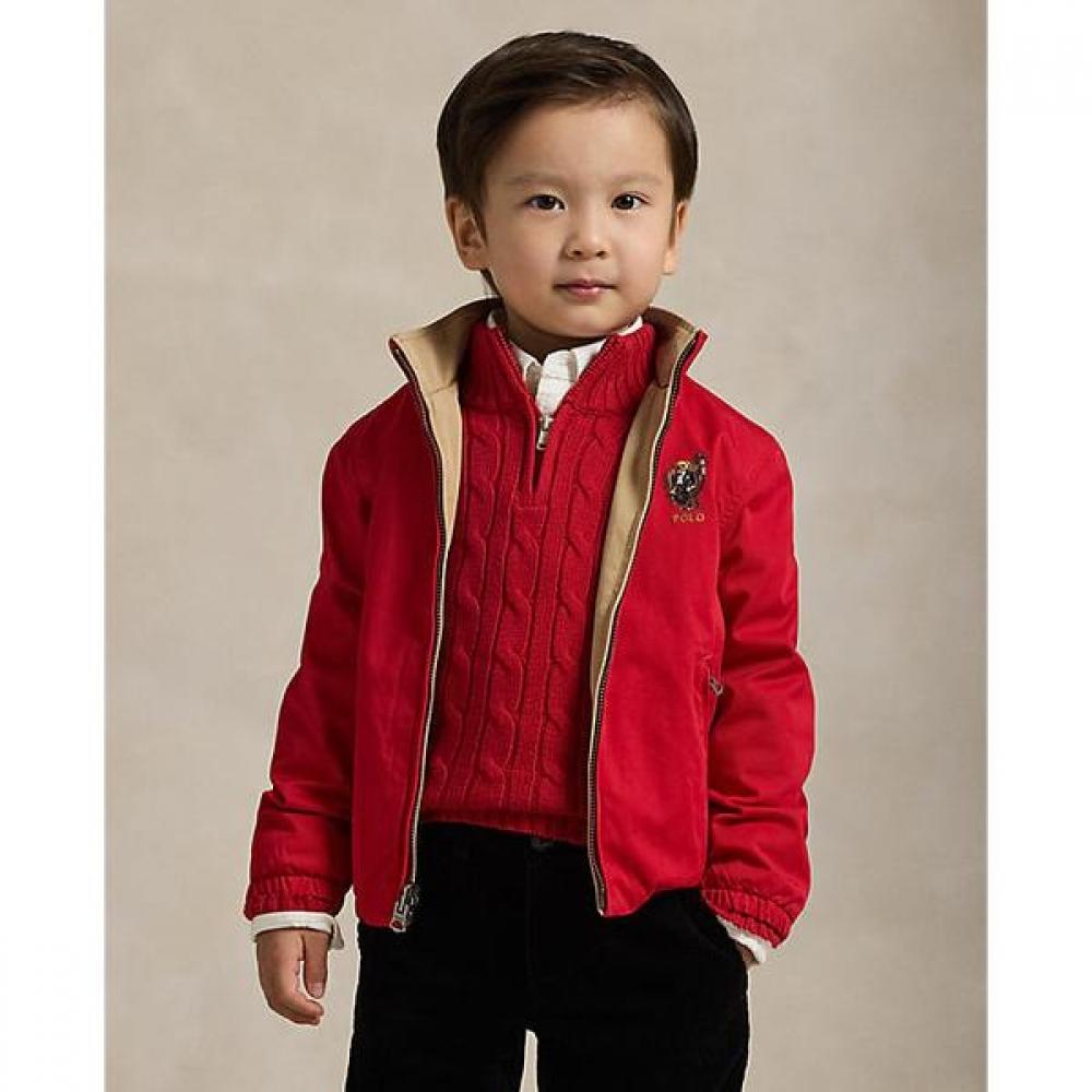 Polo Ralph Lauren Boys 2 7 Years Reversible Jacket Luna New Year Bear 3