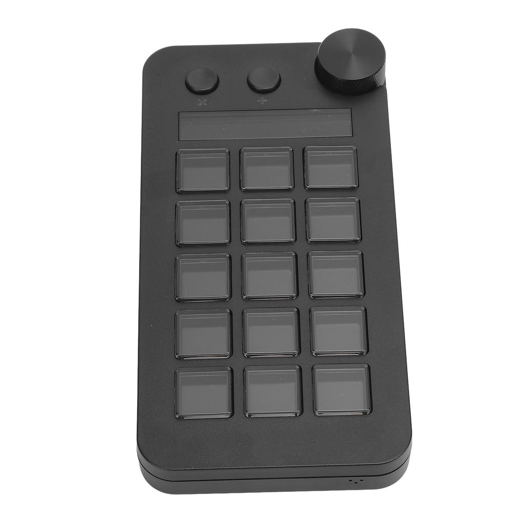 Strm Controller with Knob 15 NaMacro Keys Customizable Visual Keyboard Trigger Actions in Apps Software for PC