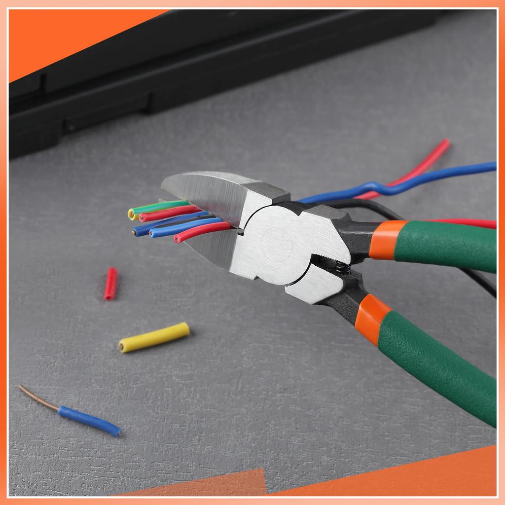 LEONTOOL Ultimate Diagonal Pliers for Plastic Increased Work 210mm Total Ideal for Gate Cutting Soft Iron Copper and Stranded Delicate Work Tools