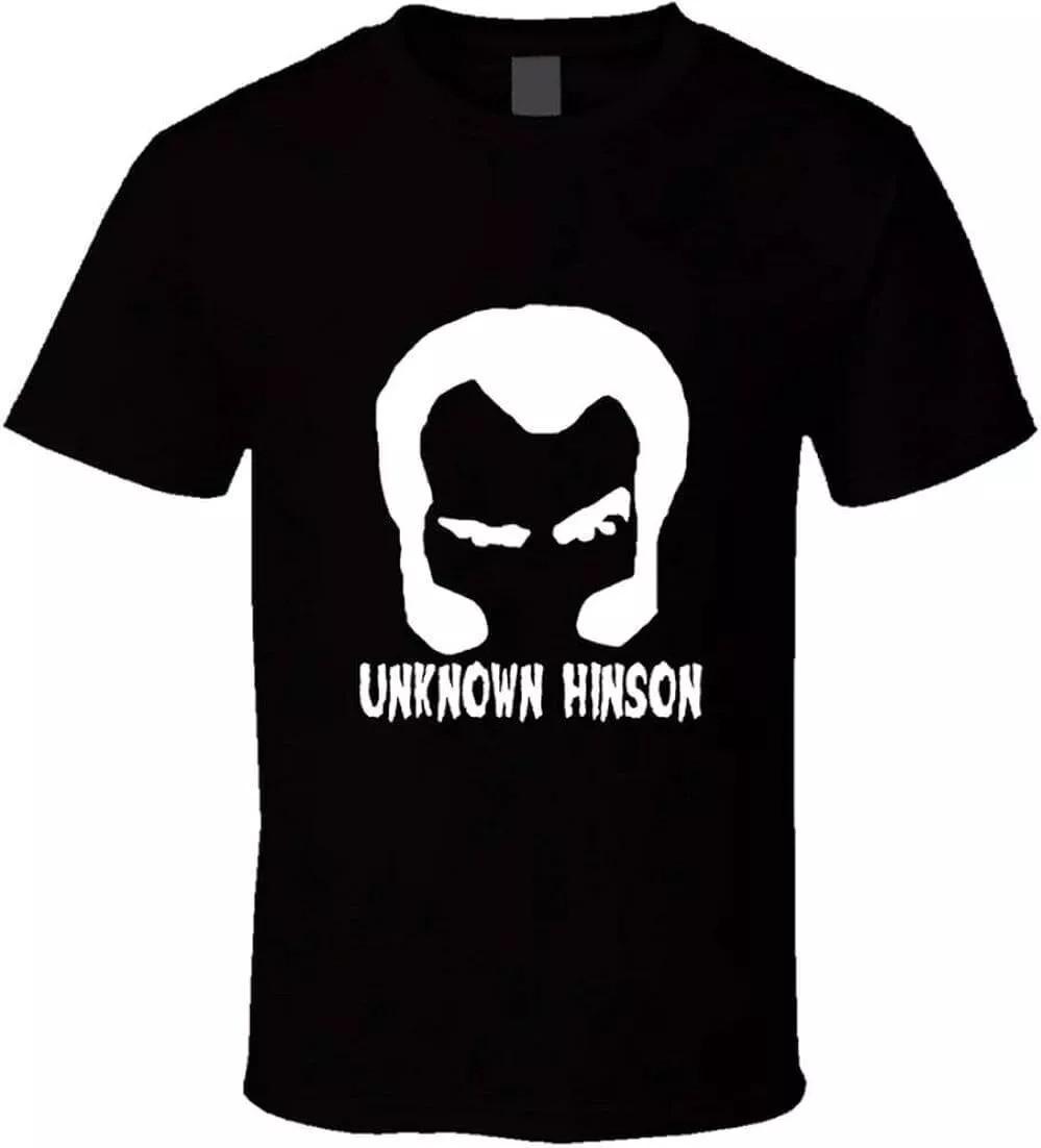 Unknown Hinson Black T Shirt for Men and Women S разноцветный