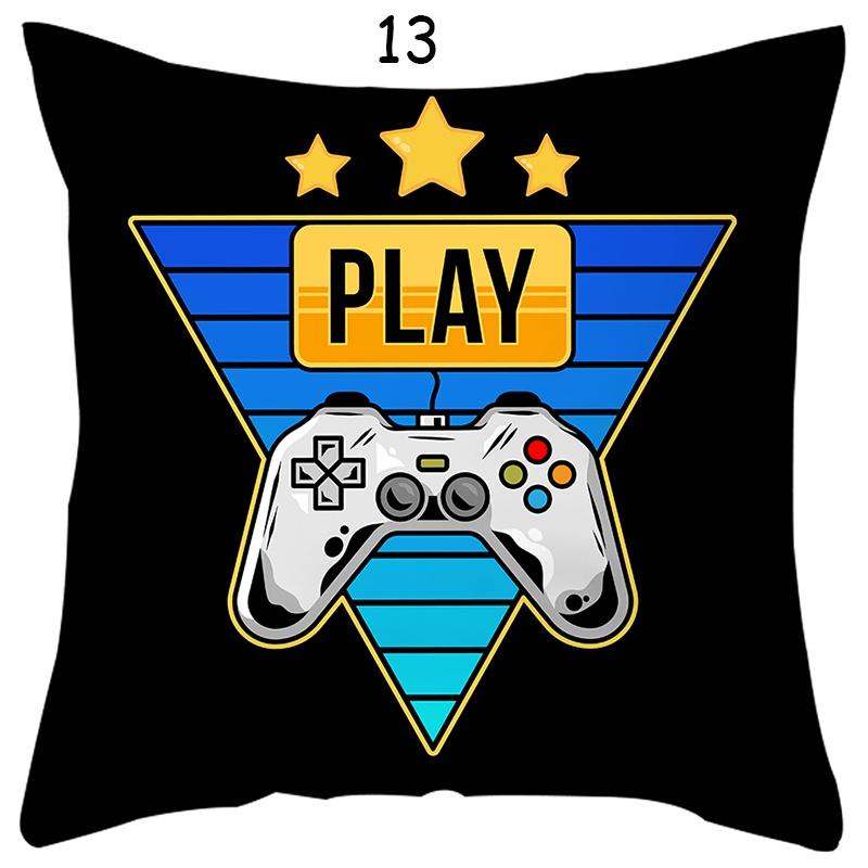 Gift for Boy Gamer Print Pillowcase Bedroom Decorative Polyester Cushion Cover  Pillows Decor Home Linen Pillow Case