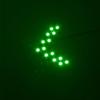 2Pcs Car Vehicle Rear View Mirror LED Arrow Panel Turn Signal Indicator Light