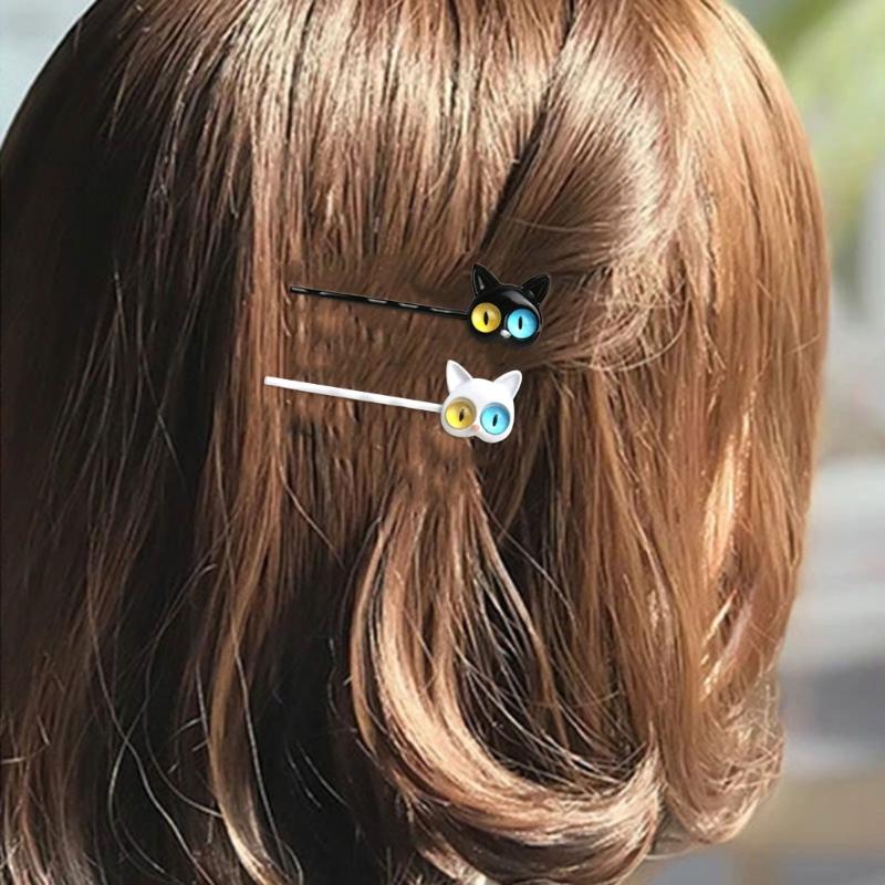 Funny Green-Monster Ring Hairpin Cool Two Color Cat-Eye Open Couples Rings Wedding Party Finger Jewelry Accessories
