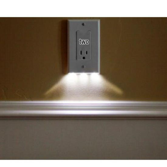 Socket Panel Induction Night Light - Night Angel