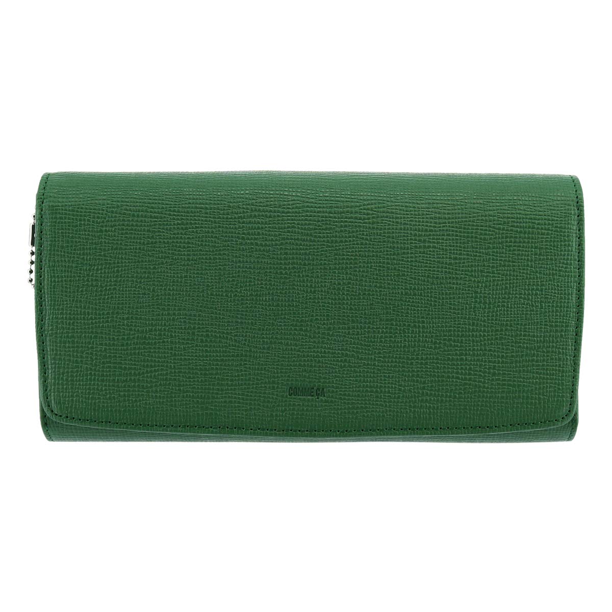 

Sully Long Wallet 74691 Sully Cowhide Genuine Leather Wallet Cover Zipper Coin Purse Long Wallet Large Capacity Green [COMSA] Women s [70]