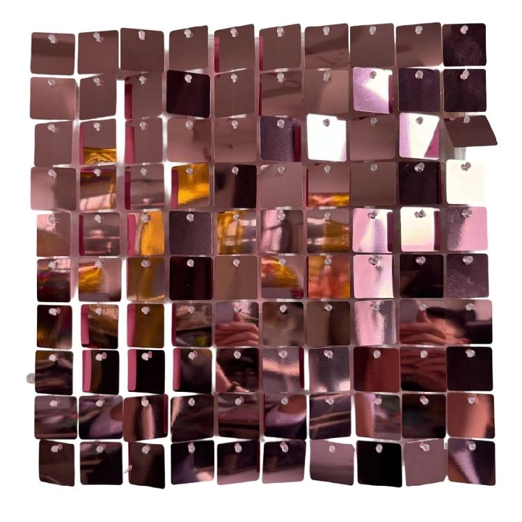 24Pieces  Reflective Party Decorations Interchangeable Glittering Panels For Photo Booth Backdrops Event