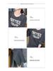 Women's 2025 Spring Fashion: Casual Letter Print T-Shirt & High Waist Skirt Two-Piece Set