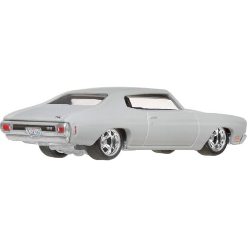Hot Wheels Fast & Furious 1970 Chevelle SS Vehicle Model Car, Gray, JBL94, Ages 3 and Up