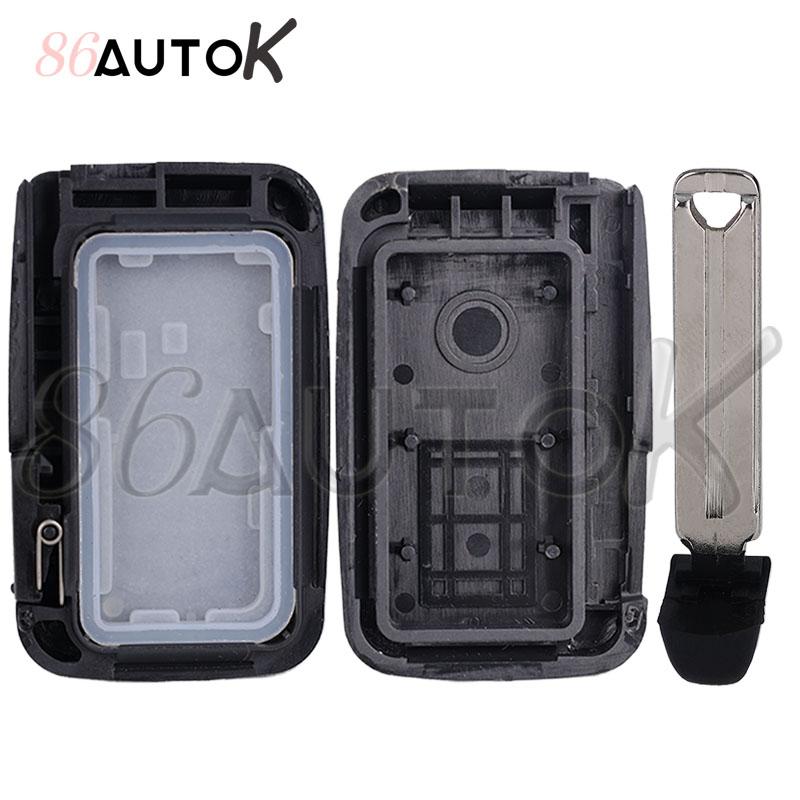 Autofernbedienungsschlüssel für Toyota Avensis Prius 2010-2015 Auto Smart Key Fob FSK 433MHZ ID4D Chip 61A449-0011 F433 B74EA B75EA 2Tasten
