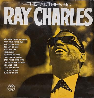 LP Record RAY CHARLES  The Authentic CJ1250 Concert Hall 1962 UK Jazz Used