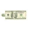 Chic Money Clips Men Women Currency Notes Pattern Pound Dollar Euro Purse Wallets Unisex Fashion Wallet Snap Cash Holder