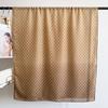High-end fashion color matching cotton and linen scarf women's elegant temperament thin travel sunscreen shawl beach towel