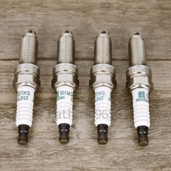4PCS OEM Iridium Spark Plugs Fits For Honda Denso 12290-R40-A02 SXU22HCR11S 3461