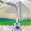 Wood Stove Pipe Stainless Steel Flexible Flue Exhaust Stove Pipe Adjustable Ducting Dryer Vent Hose for Pellet Stove Air Intake