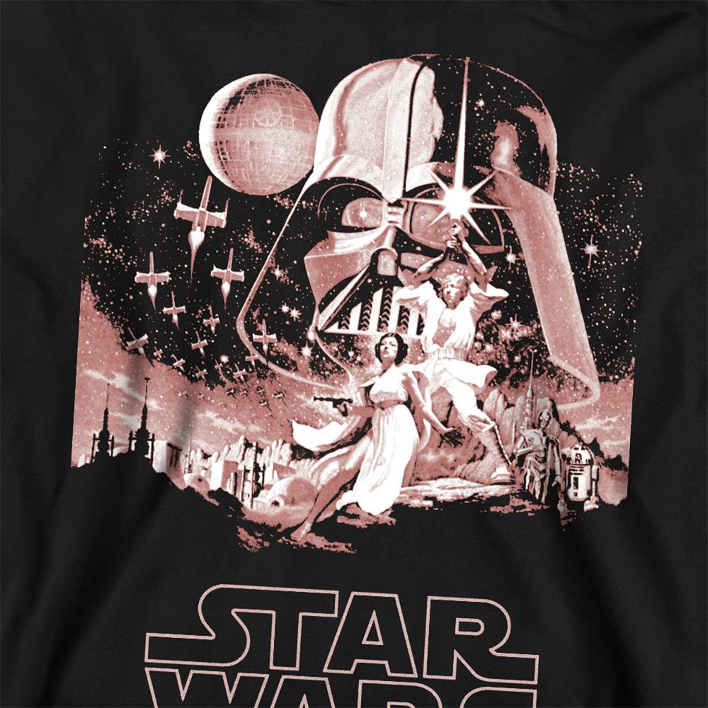 Star Wars Womens/Ladies Vintage Poster Sweatshirt