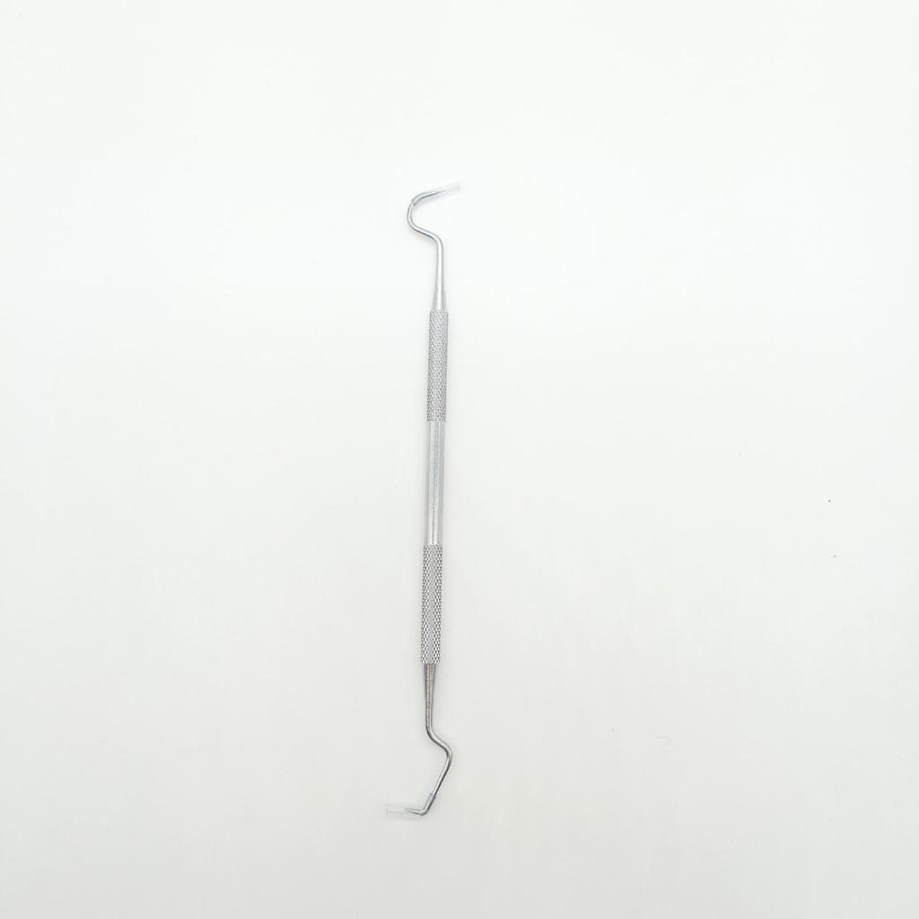 Stainless Steel Dental Pick Set - 5 Pc Double-Headed Cleaning Tools
