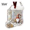 Christmas Party Gift for Friends Cash Stocking, Money Holder Hanging Ornament, Unique Funny Stocking Ornament Xmas Tree Decoration Reusable