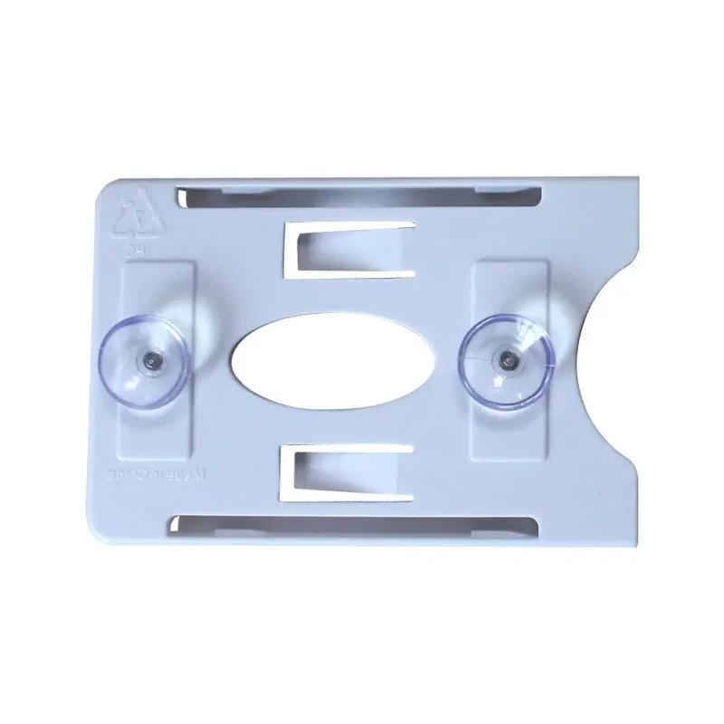 1pcs Car Organization Card Sleeve for Windshield Glass Tag Durable ID IC Card Holder Sucker Card Holder Window Mount Sucker Clip