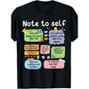 Picture An Inspirational T Shirt For Yourself Positive Self Affirmation With Colorful Self Care Phrases Unisex Unisextal Suitable
