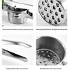 1Pcs Stainless Steel Potato Ricer With Silicone Handle And Replaceable Chassis Potato Mashers Presses Mashing Mashed Potatoes