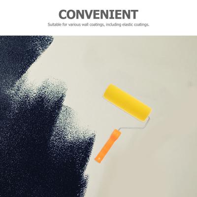 Rouleau à Peinture Éponge de Petite Taille Rouleau à Peinture Texturée pour Mur Outil de Peinture Décorative Texturée DIY Éponges de Peinture