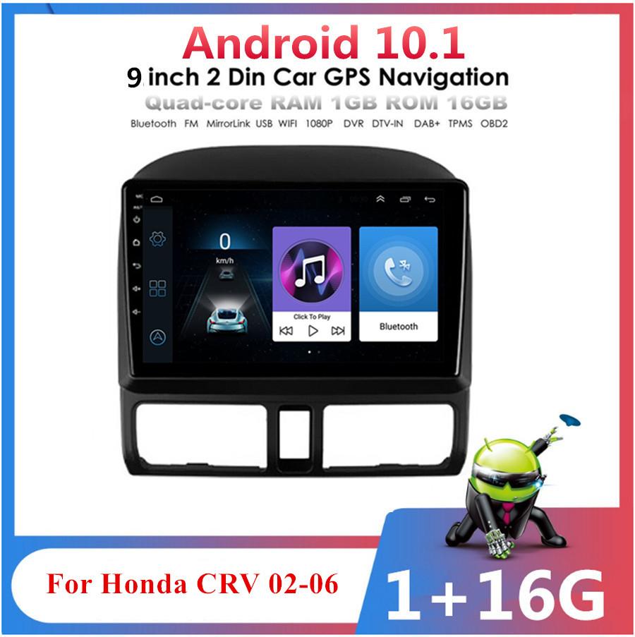 9" Car Stereo Radio GPS Navigation WIFI 1+16G BT DAB Mirror Link For 02-06 CR-V