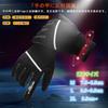 Cycling 3D Full Finger Design with Touchscreen Fleece Cold Road Gym Safe and Available in 6 Colors Fluorescent Size F-TUBAME® Gloves, Shock-Absorbing
