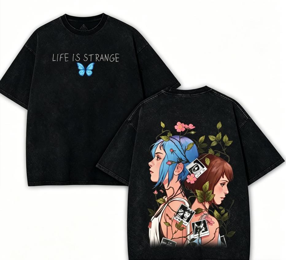 

Life is Strange Anime Lover T shirt Year round clothing personality Clothes Plus Size Unisex New Model Couples high quality soft 4XL