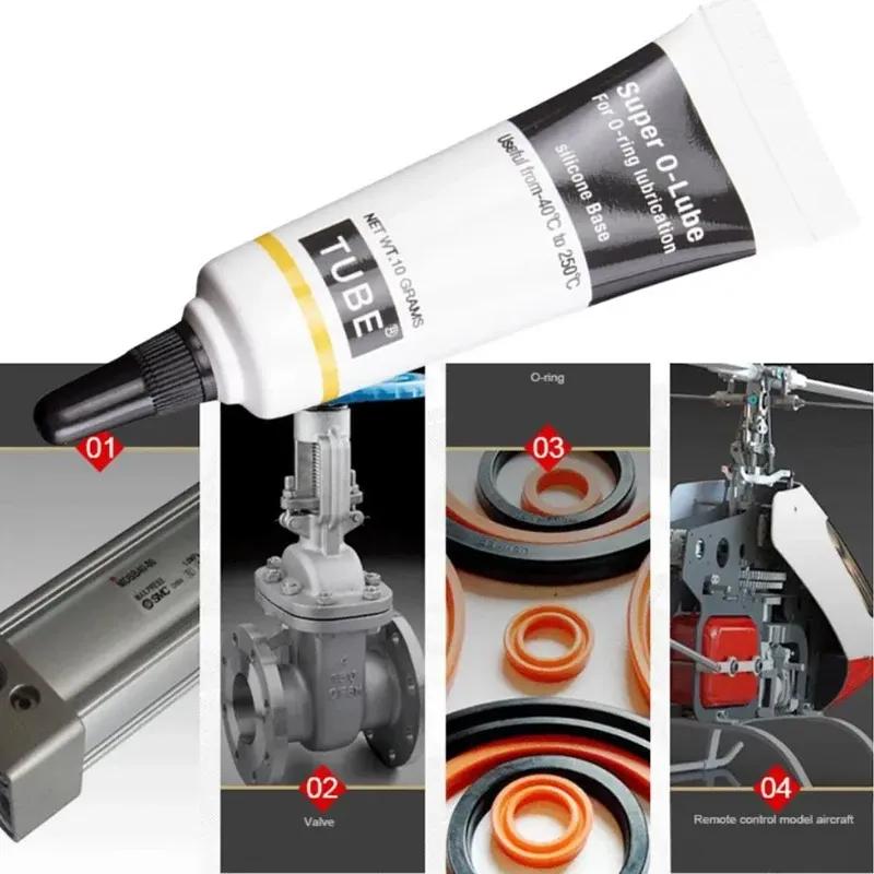 Silicone Grease Lubricant Home Improvement Hardware Waterproof Food Grade Super O-lube O-ring Coffee Machine Lubrication White