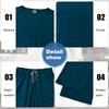 Nursing Scrubs Set  Anti-Wrinkle Medical Surgical Gown Hospital Scrub Top Doctor Nurse Special Scrub Uniform Men Women