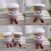 Plush Keychain Cute Cartoon Coffee Cup Pendant For Bag Decor And Gift Girls