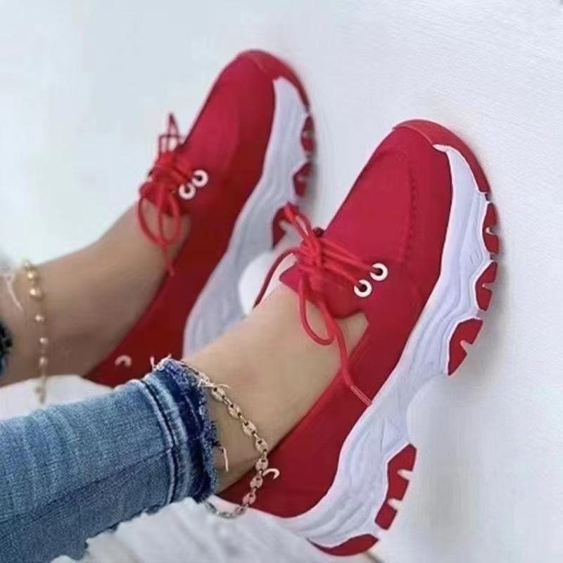 New 2025 Women Sneakers Platform Casual Breathable Sneakers Women Designer Female Tennis Vulcanized Shoes Footwear