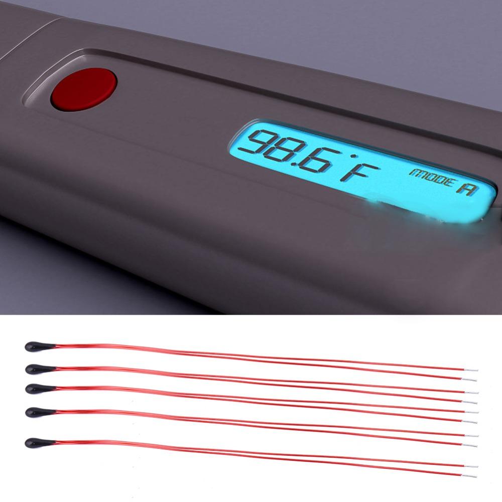 10PCS 5K/10K Temperature Sensor 60mm NTC Thermistor Thermistor Resistors  DIY Electronics