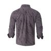 Men Long Sleeve Corduroy Striped Shirt Business Casual Style