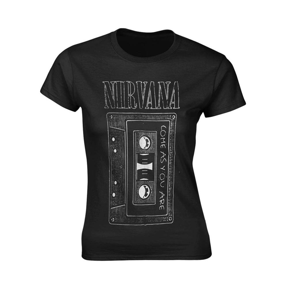 

26 Ladies Nirvana Kurt Cobain Come As You Are Official Women T-Shirt Ladies- Unisex T-Shirt M