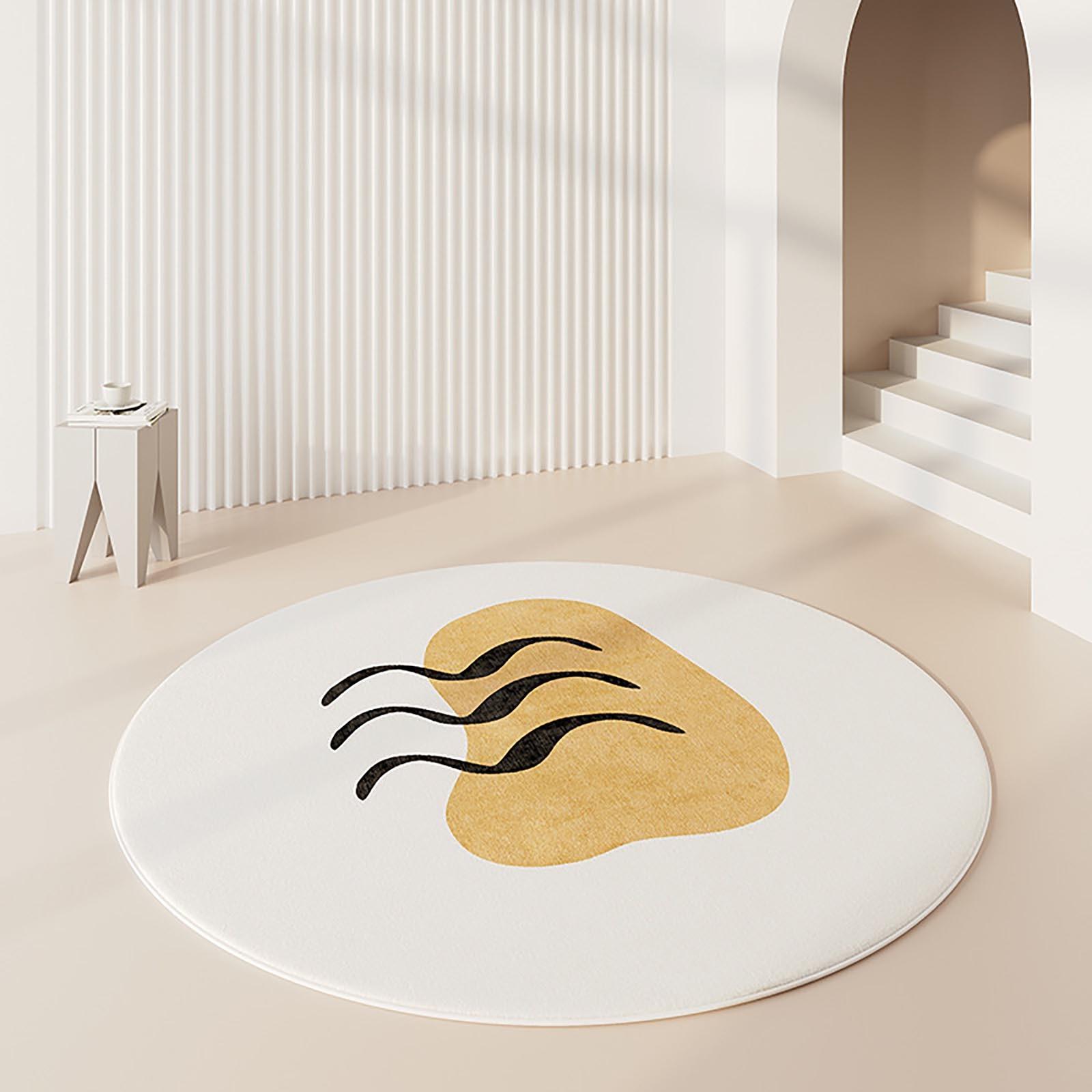 

Ретро напольный коврик в литературном стиле джутовый тканый ковер для гостиной, кабинета, спальни, коврик для дивана, домашний декор One Size