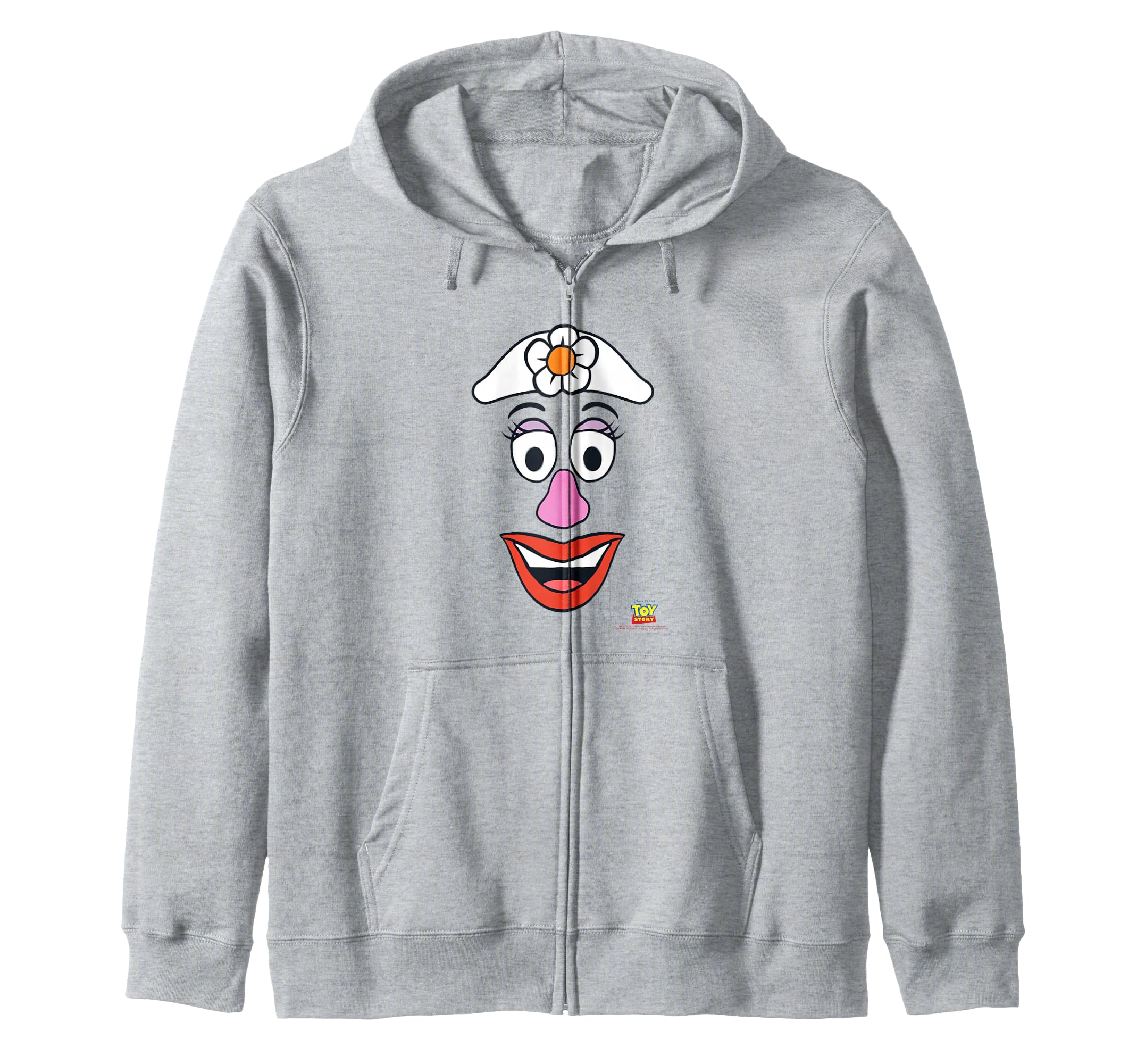 

Disney Pixar Toy Story Mrs. Potato Head Big Face Zip Hoodie