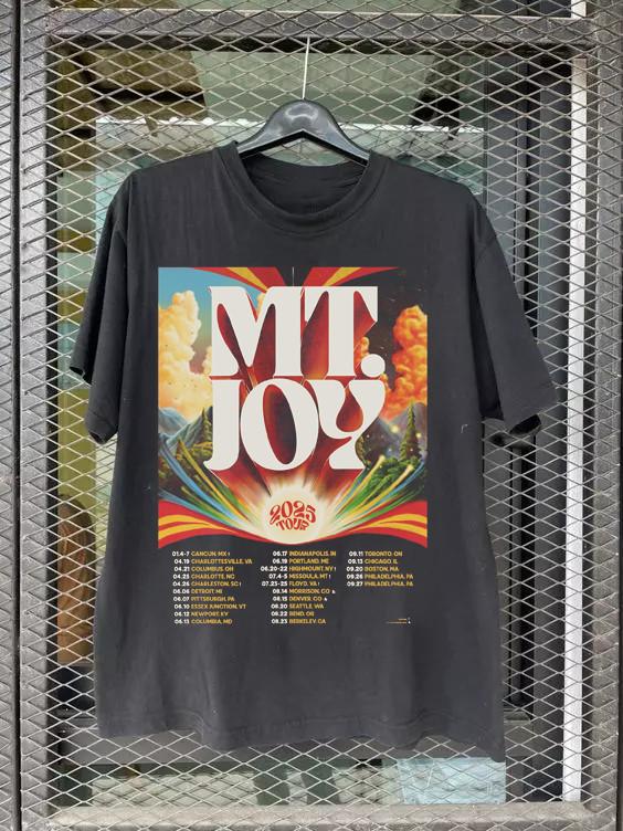 Mt. Joy 2025 Tour Collection Gift For Fan S to 5XL T-shirt MD809 Unisex T-Shirt XL