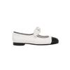 Shoes round head bow flat ballet single shoes female Mary Jane Chun