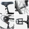 Kids  Bicycle 20 Inch 6 Speed for Ages 6 11 Black
