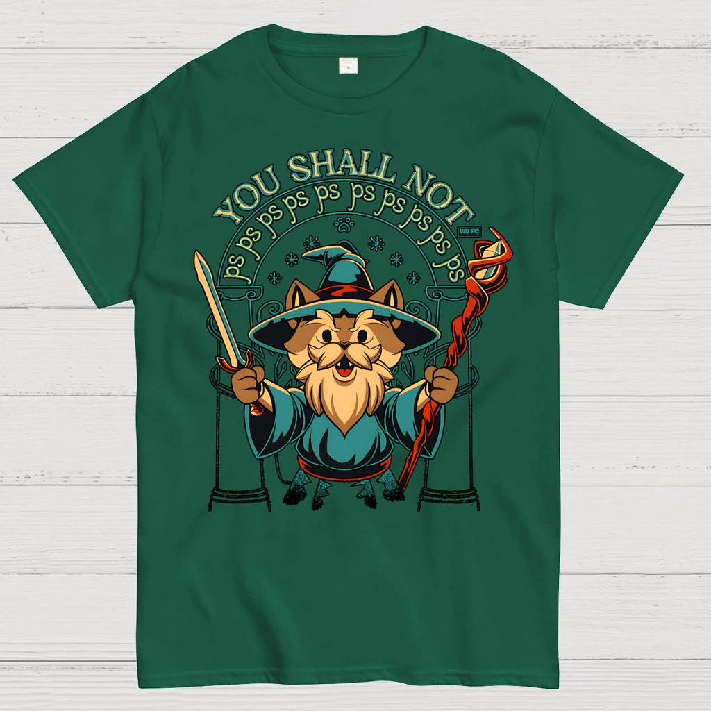 You Shall Not PSPSPS Cotton Summer Casual Cool Loose T-Shirt