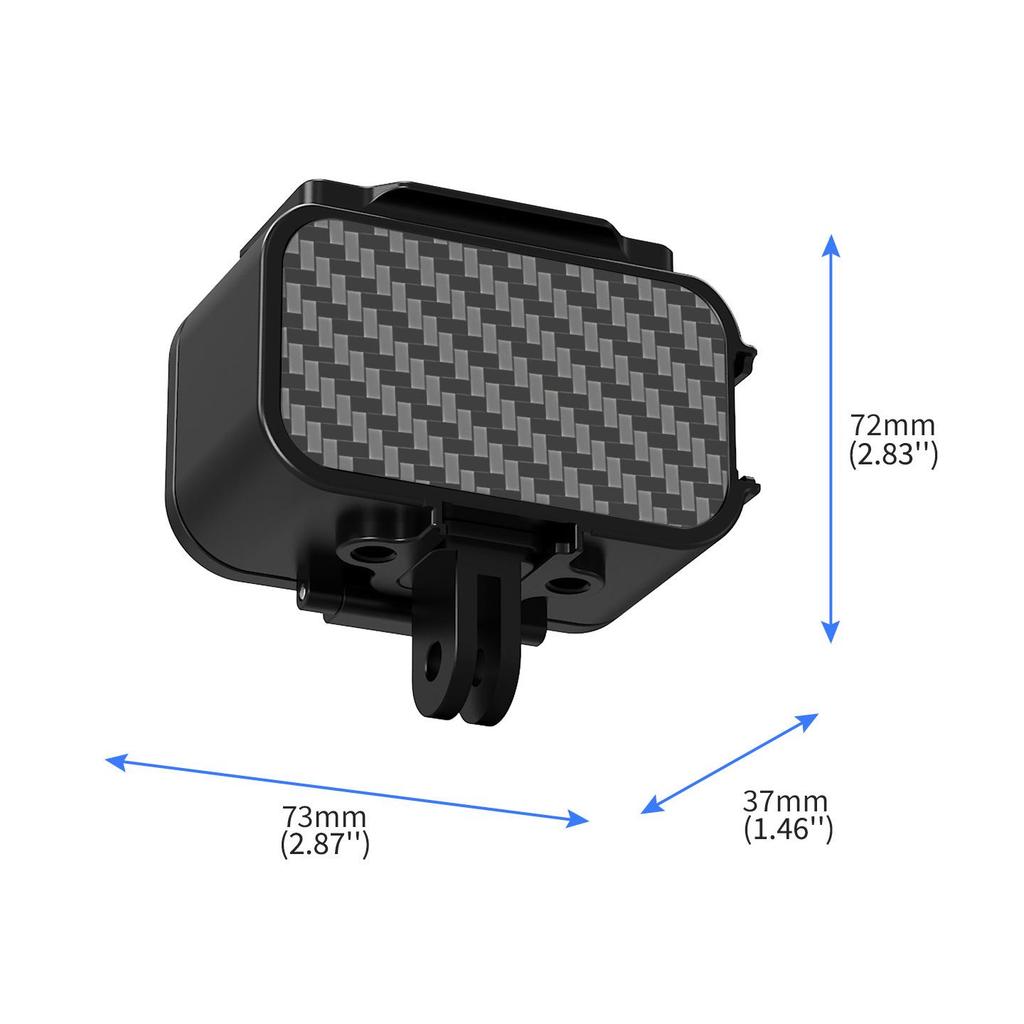 DJI Osmo Nano Waterproof Metal Case with Quick Release Adapter for Horizontal/Vertical Shooting & Underwater Photography