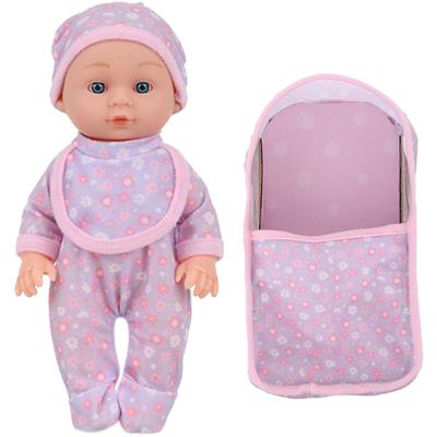 10inch Reborns Toy Early Educational Nurturing Doll for Toddler Social Skill And Stress Relief Fun Travel Comforting Toy