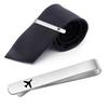 Yousheng 1/2/3/4/5Pcs Tie Clip Airplane Pattern 304 Titanium Steel Tie Clips Nickel-Free Finish Business Meeting Tie Clip Men Weddings Daily Wear