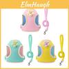 Dog Harness With Cartoon Design For Small Breeds Breathable And Lightweight Pet Accessory