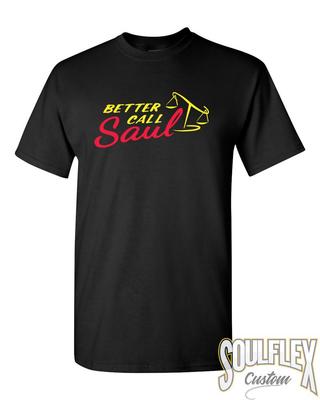 Better Call Saul AMC Brand New T-shirt Dry Blend Poly/Cotton Multiple Sizes Unisex T-Shirt