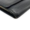 Used LOUIS VUITTONKey Holder  Black Leather Unisex