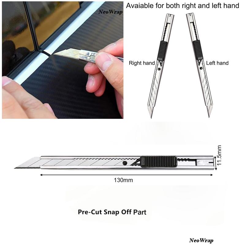 Vinyl Wraps Applicator Tool Kit Window Tint Film Rubber Squeegee Car Wrapping Tools Felt Squeegees Plastic Scraper Wrap Knife