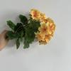 Bouquet Artificial Peony flower Flore White Silk Fake Orchid Flower DIY Wedding Back Road Home Desk Vase Accessories Faux Flores